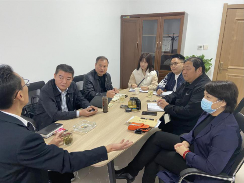 筑牢安全防線，沖刺年度目標(biāo)--集團(tuán)公司領(lǐng)導(dǎo)到泰弘公司、榮弘公司 檢查指導(dǎo)工作